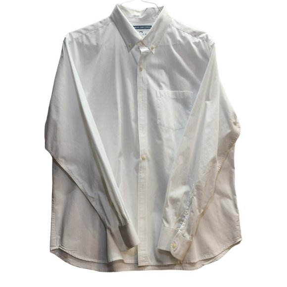 Old Navy 100% Cotton White Button Down Shirt - Picture 1 of 5